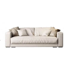 Elegant solid color sofa in modern decor