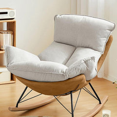 elegant solid color lounge chair