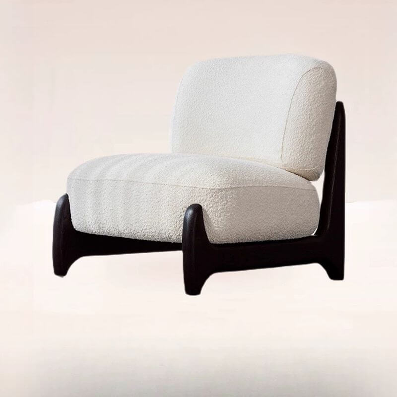 Solid wood frame of the chair