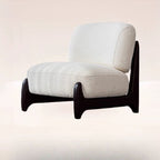 Solid wood frame of the chair