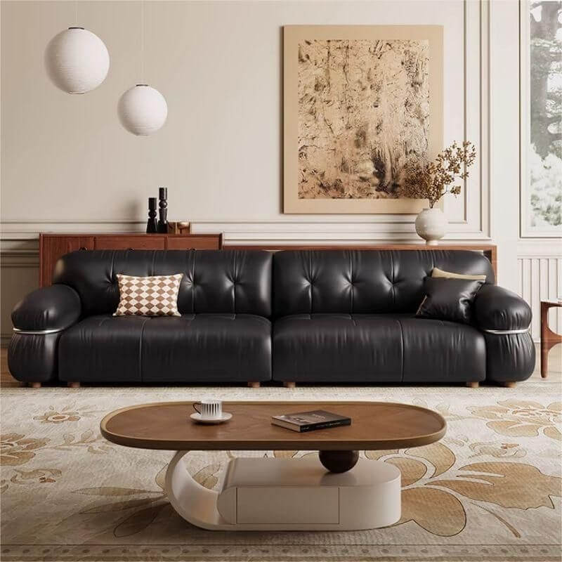 Modern design floor sofa in living room