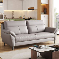 Versatile Grey Floor Sofa in modern living room