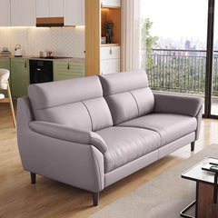 Grey Loveseat providing cozy seating