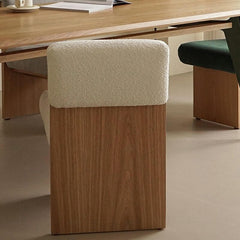 Compact accent stool for small spaces