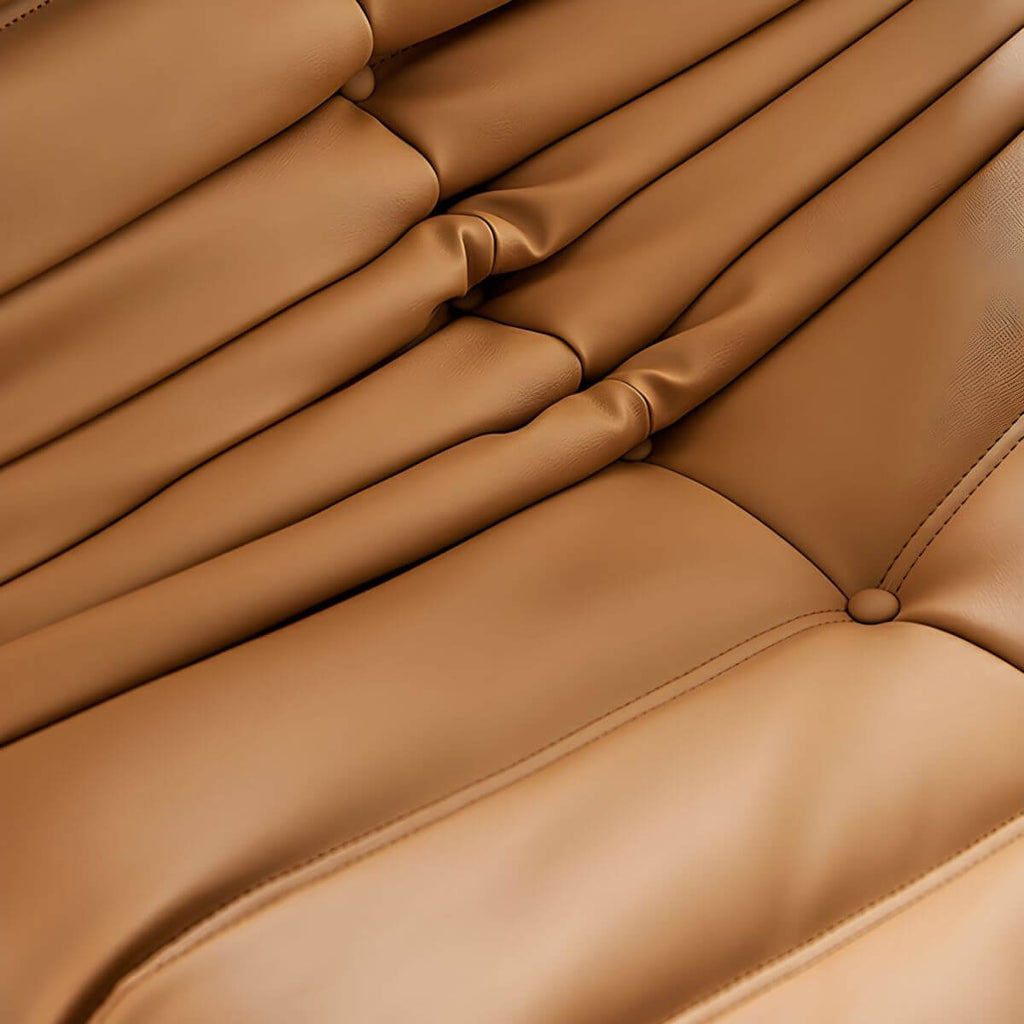 Spacious living area featuring a trendy waterproof bean bag