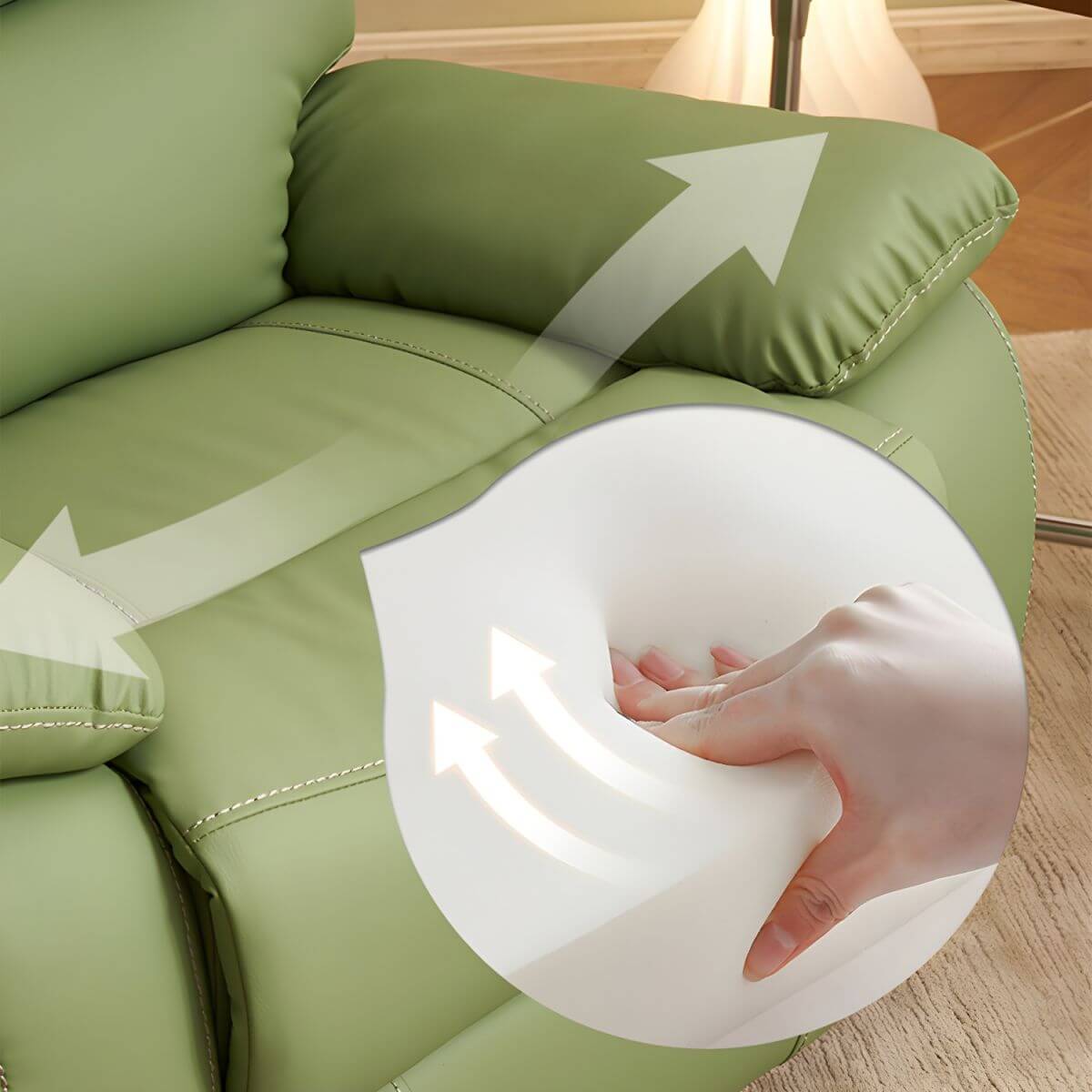 contemporary design recliner