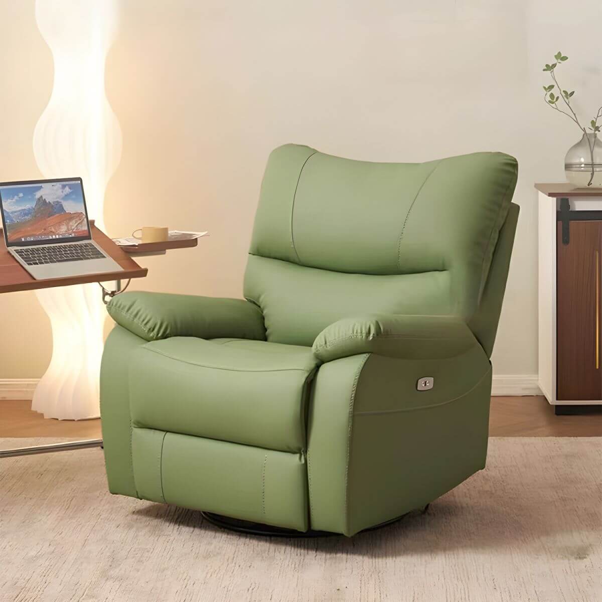foam-filled comfort recliner