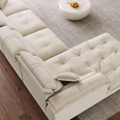 L-shape sofa chaise in contemporary setting