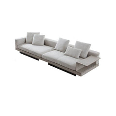 Soft-white sectional sofa