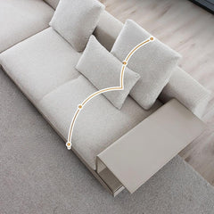 Comfortable L-shape sofa