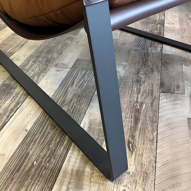 Auburn armchair with cushions