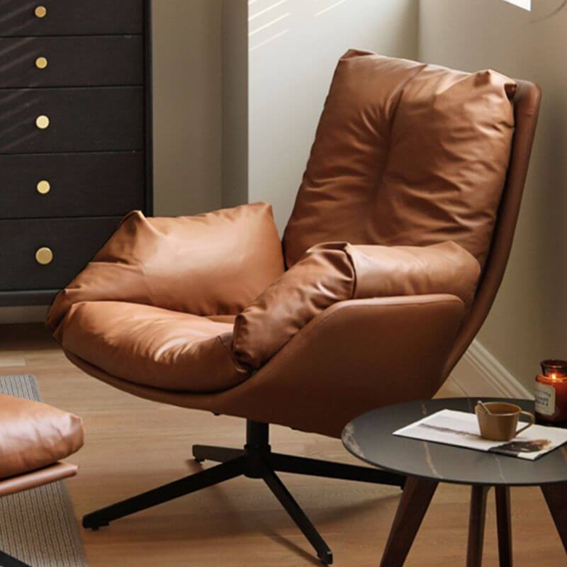 Versatile Arm Chair in Auburn and Cream Hauptbild