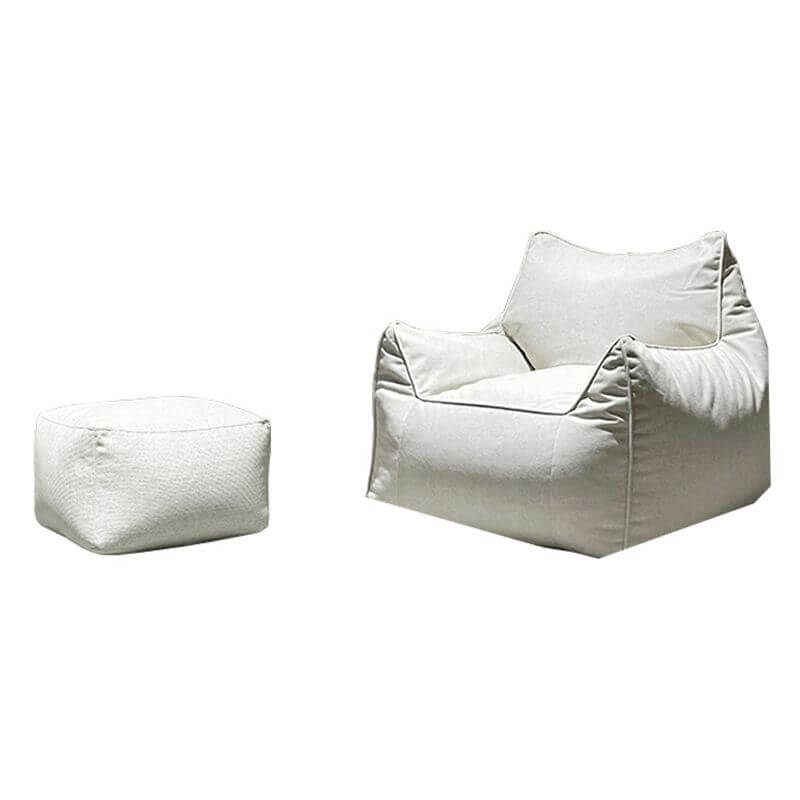 Relaxing Lounger for Gaming in Orange