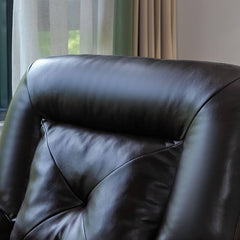 Black Alloy Chair Recliner with USB Port