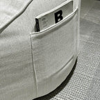 Versatile Solid Color Bean Bag Chair