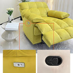 Metal Frame Reclining Accent Chair