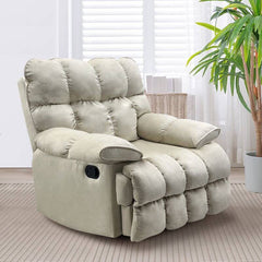 Modern Design Reclining Chair in Green