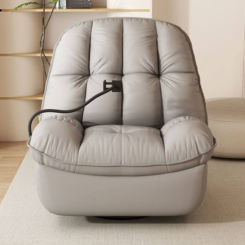 Close-up of Lumbar Support on Recliner
