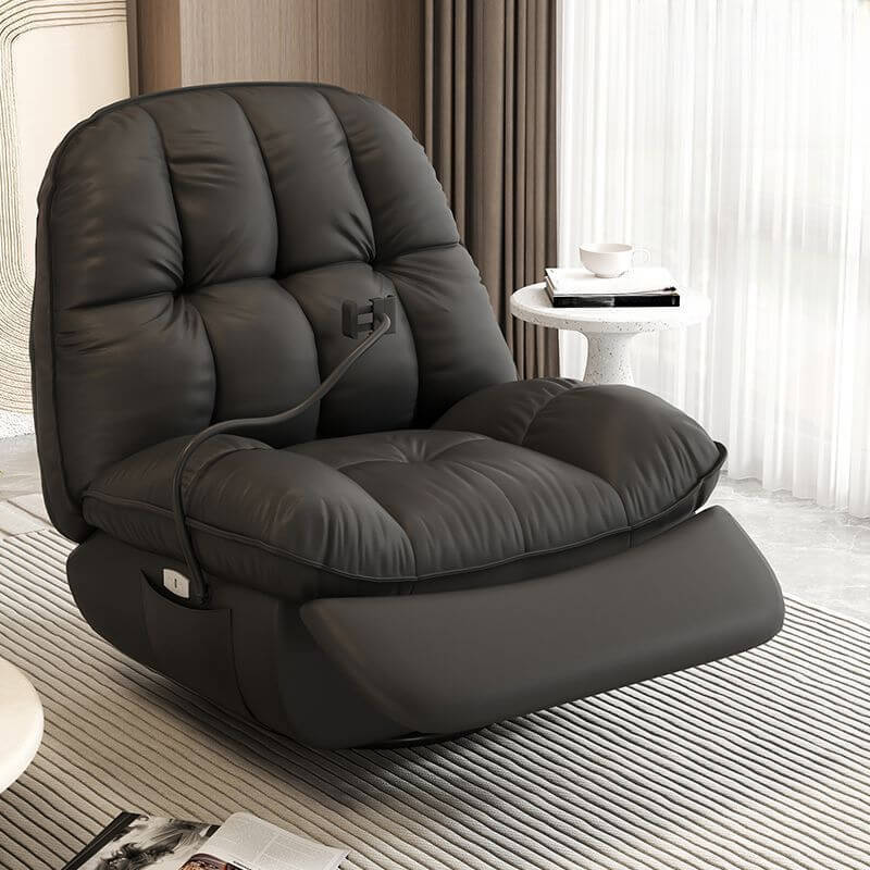 Mint Green Recliner in Modern Living Room