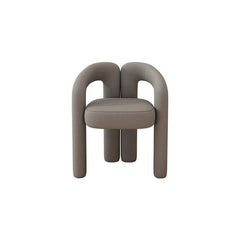 Stylish Metal Frame Vanity Stool