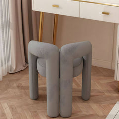 Coffee Modern Vanity Stool