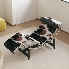 Faux leather recliner chair