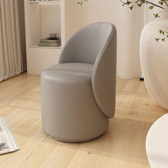 Comfortable leather vanity seating