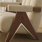 Vibrant Orange Arm Chair