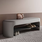 Small Entryway Bench with Modern Aesthetic
