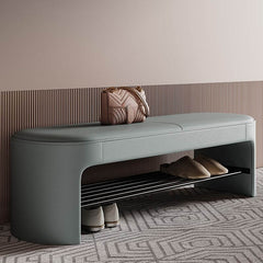 Upholstered Shoe Storage Bench