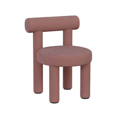 Elegant upholstered stool for modern interiors