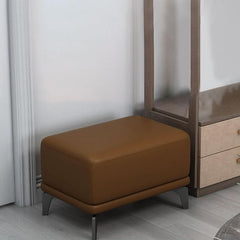 Chic footstool used as seating