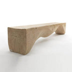 Cozy home entry with solid wood bench