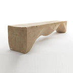 Spacious entryway with solid wood furniture