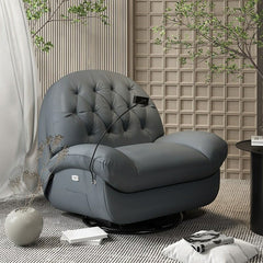 swivel gliding recliner in living room