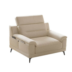 Sophisticated sofa with pillow top arms