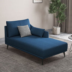 Stylish Blue Chaise Lounge with Comfortable Seating