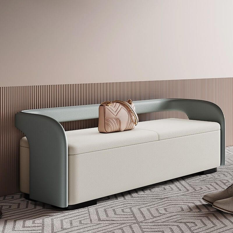 Stylish Metal Living Room Bench