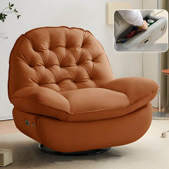 Swivel Rocker Recliner in Cozy Setting