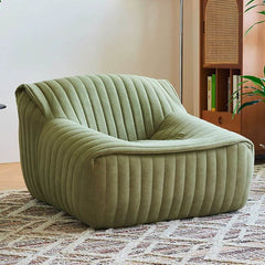 Comfortable bean bag chair in standard size