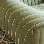 Plush suede upholstery bean bag chair