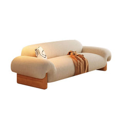 Comfortable ivory sofa