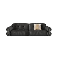 Midnight Black Sofa in modern decor