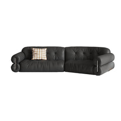 Midnight Black Sofa in modern decor