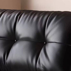 Luxurious biscuit back sofa for relaxing