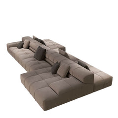 Modern horizontal orientation sofa