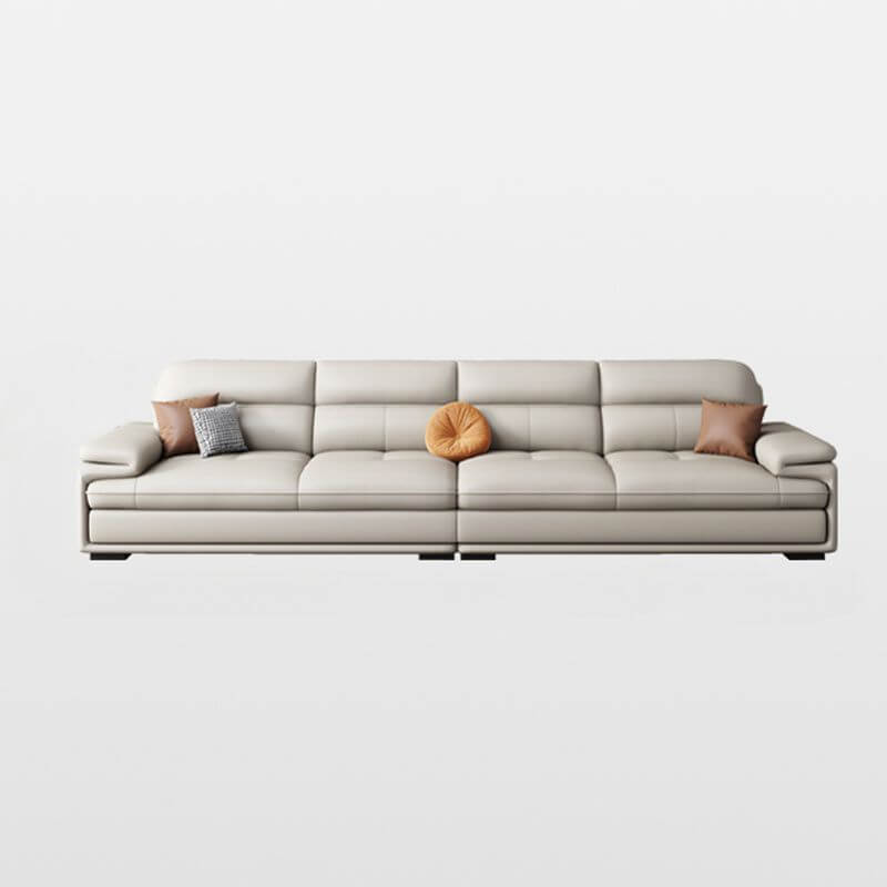 Sofa couch with concealed support system