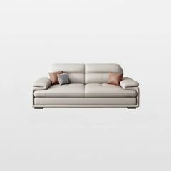 Straight L-Shape sofa in a modern living room