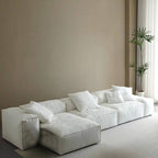 Versatile left side chaise sofa