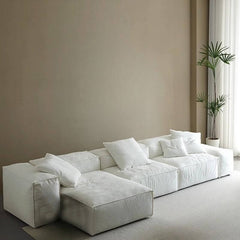 Versatile left side chaise sofa